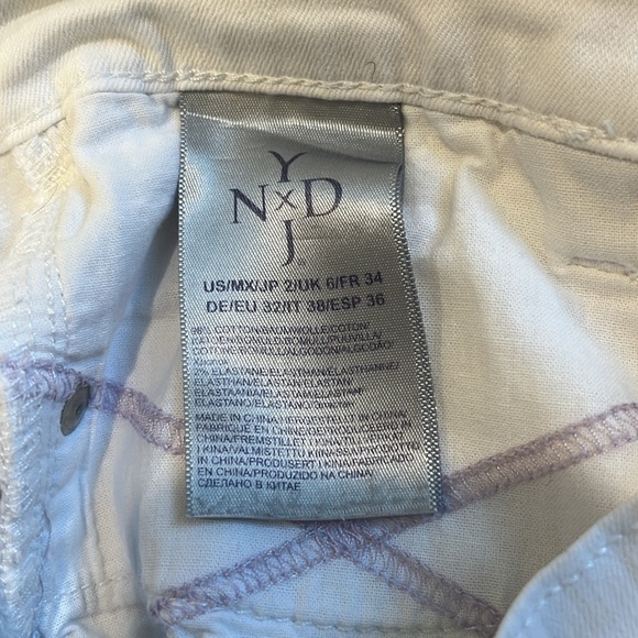 NYDJ Crop White Denim Jeans - Picture 5 of 5
